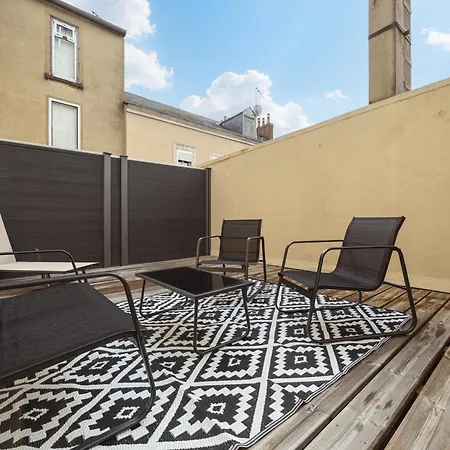 Apartman 102 Chanzy - Campagne Chic - Terrasse Et Centre Le Mans