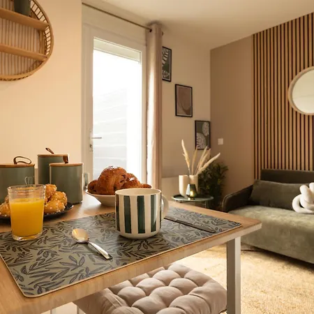 Apartman 102 Chanzy - Campagne Chic - Terrasse Et Centre Le Mans