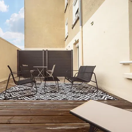 102 Chanzy - Campagne Chic - Terrasse Et Centre * Le Mans